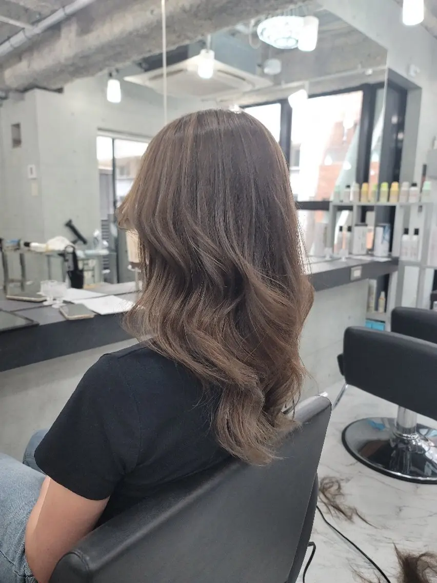 ロング カラー ヘアアレンジ ❇️安達 優心❇️ レイヤー/艶髪特化のヘアスタイル