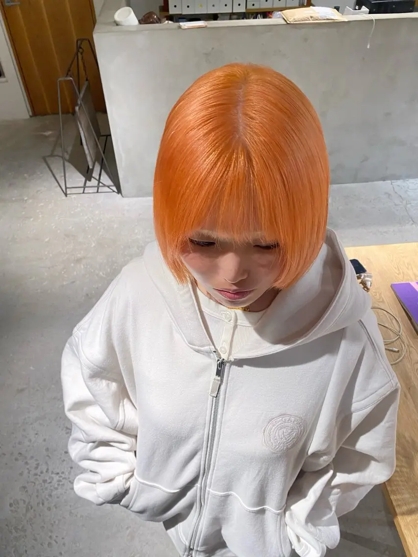 ショート ヘアカラー seri （ss_coom）のヘアスタイル