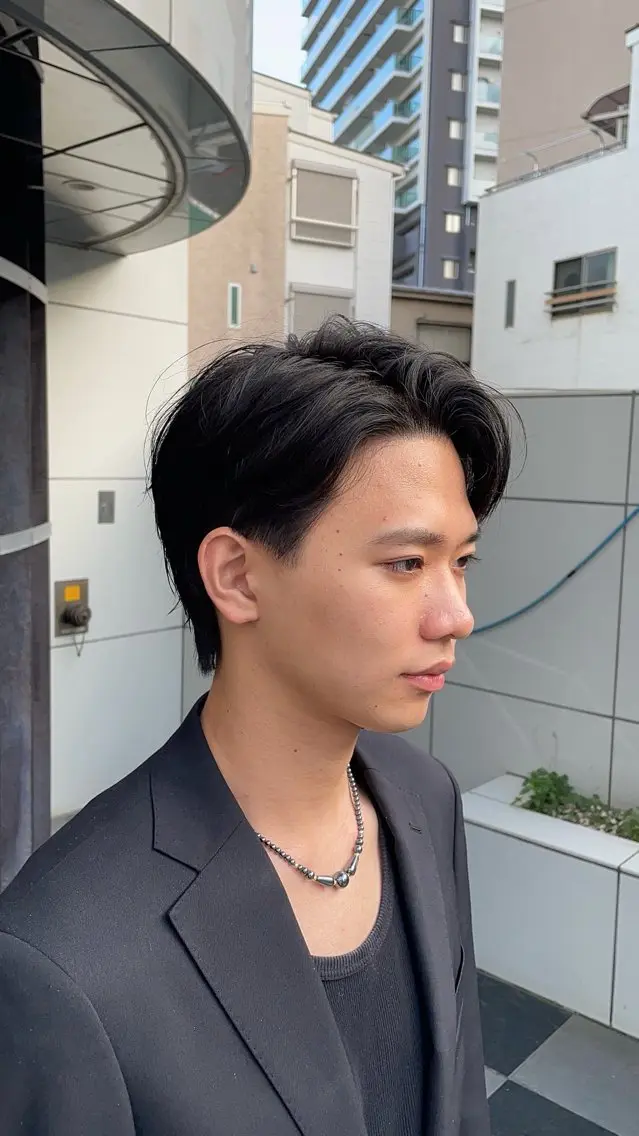 メンズ カット トリートメント 古指 匠巳のヘアスタイル