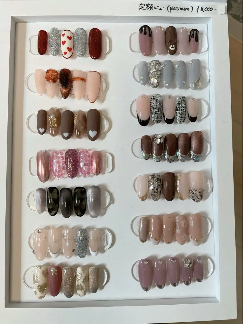 定額ネイル【platinum】❤︎の写真