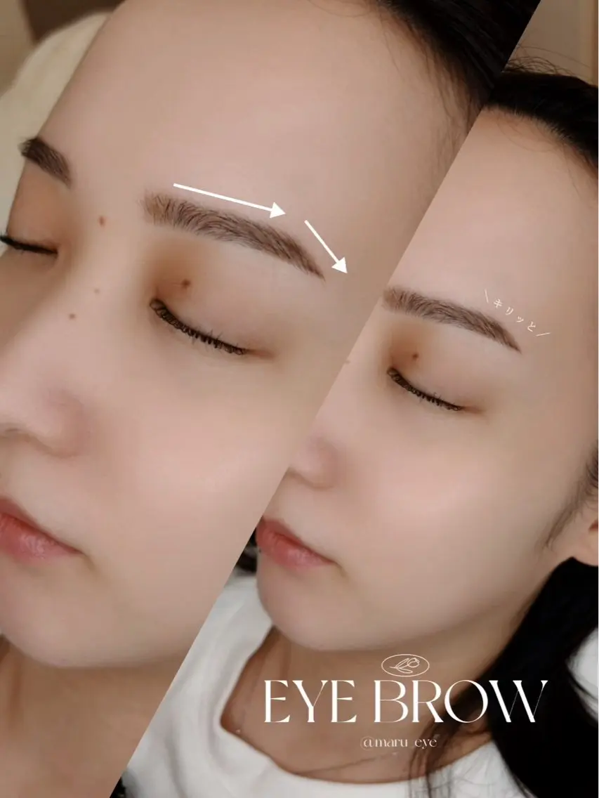 アイブロウ 眉毛ワックス脱毛 eye list🍀 原宿/ikumiの眉毛・アイブロウイメージ