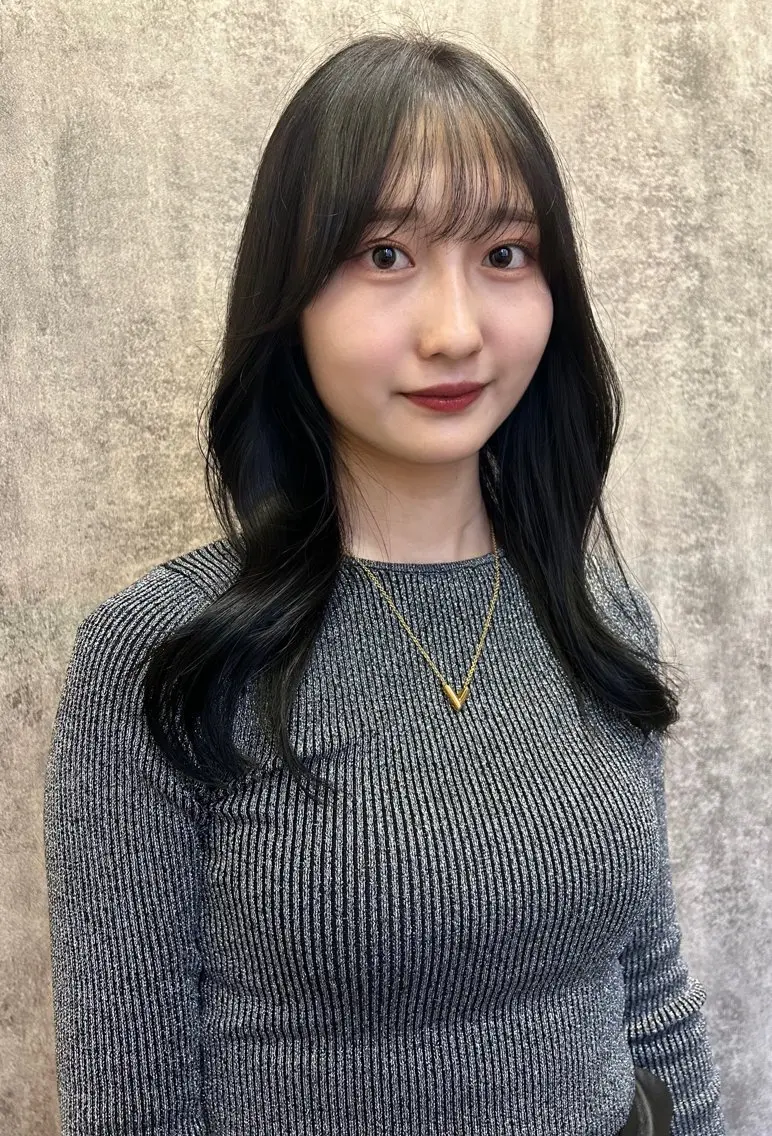 ロング カラー 地毛風艶カラー🌿 喜多夏海のヘアスタイル