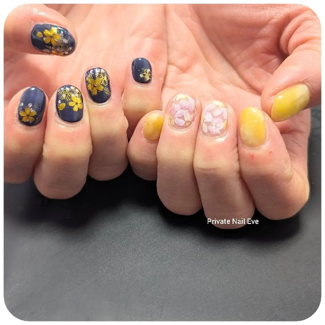 ネイル 桜ネイル 春ネイル ハンドネイル ネイル junkoのネイルデザイン