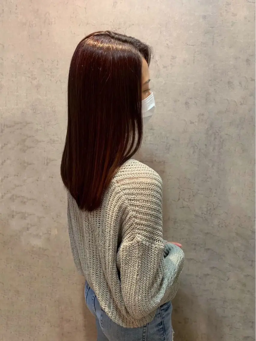 ミディアム カラー ヘアカラー 🫧レディースショ ート🫧tomoのヘアスタイル