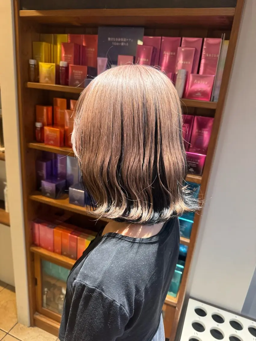 カラー  ︎︎ KASUMIのヘアスタイル