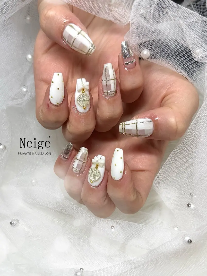 ネイル Neige‪𓂃ai ＊梅津 / 松尾のネイルデザイン
