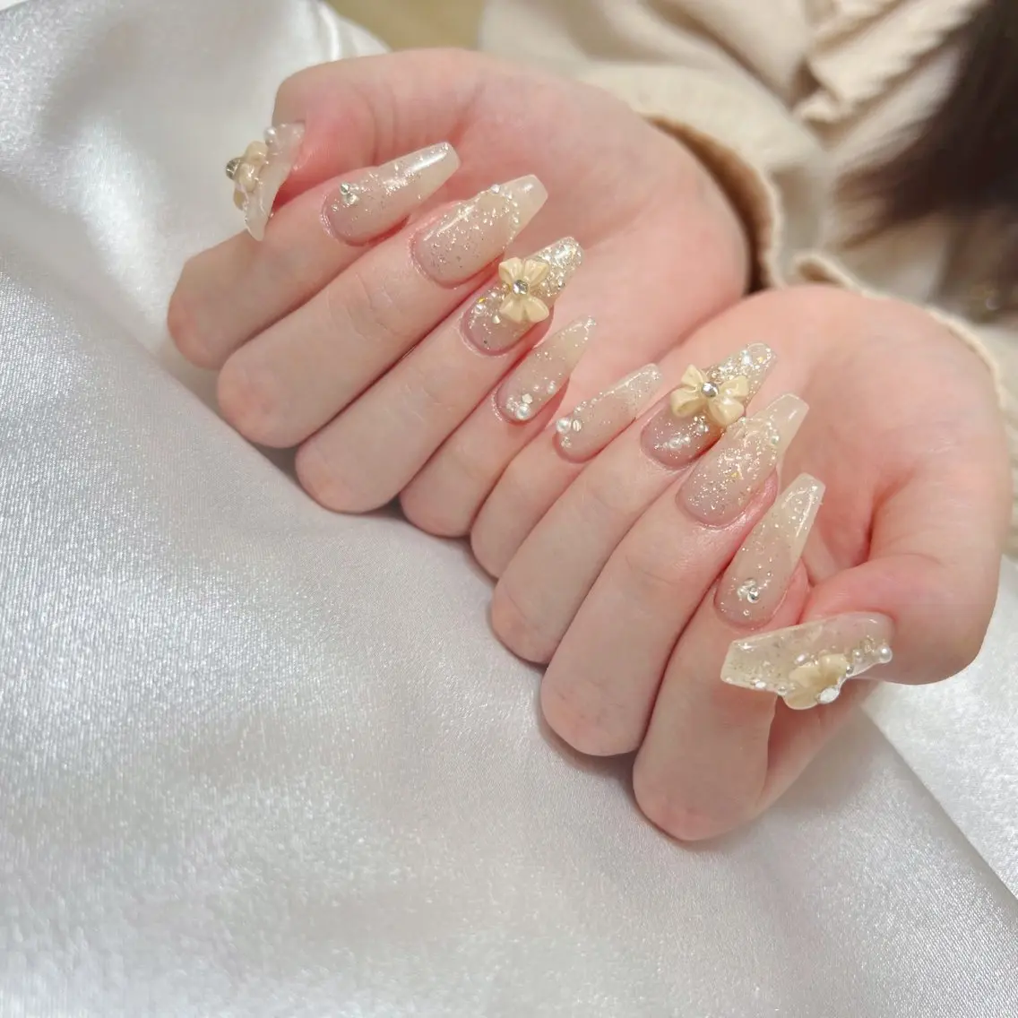 🉐チップ長さ出し シンプル持ち込みデザイン 初回オフ無料の写真