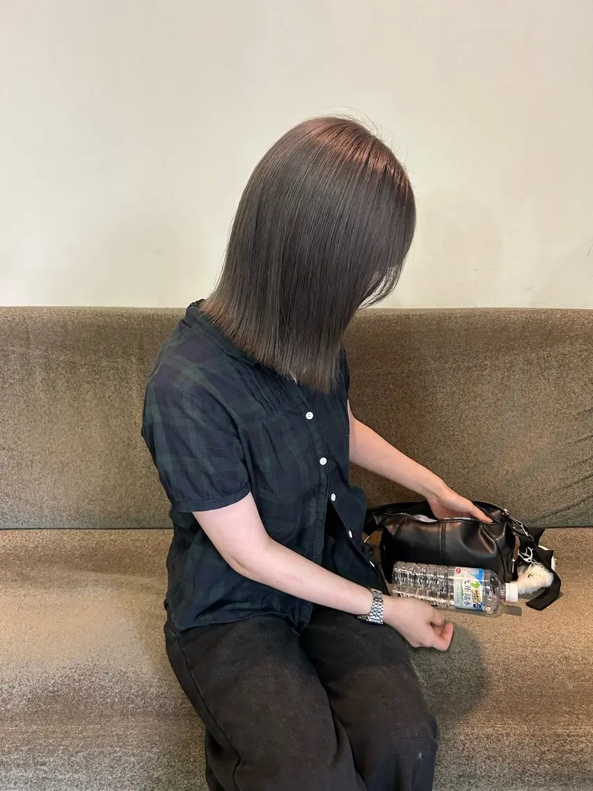 カラー グレージュ aya. 下関のヘアスタイル