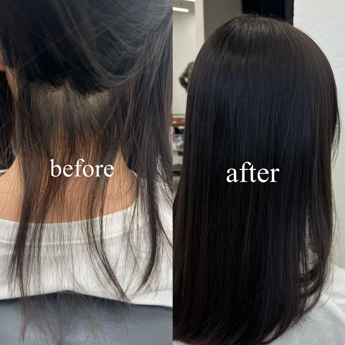 縮毛矯正🌱‬‪✨️＋似合わせカット✂️＋トリートメント🫧の写真