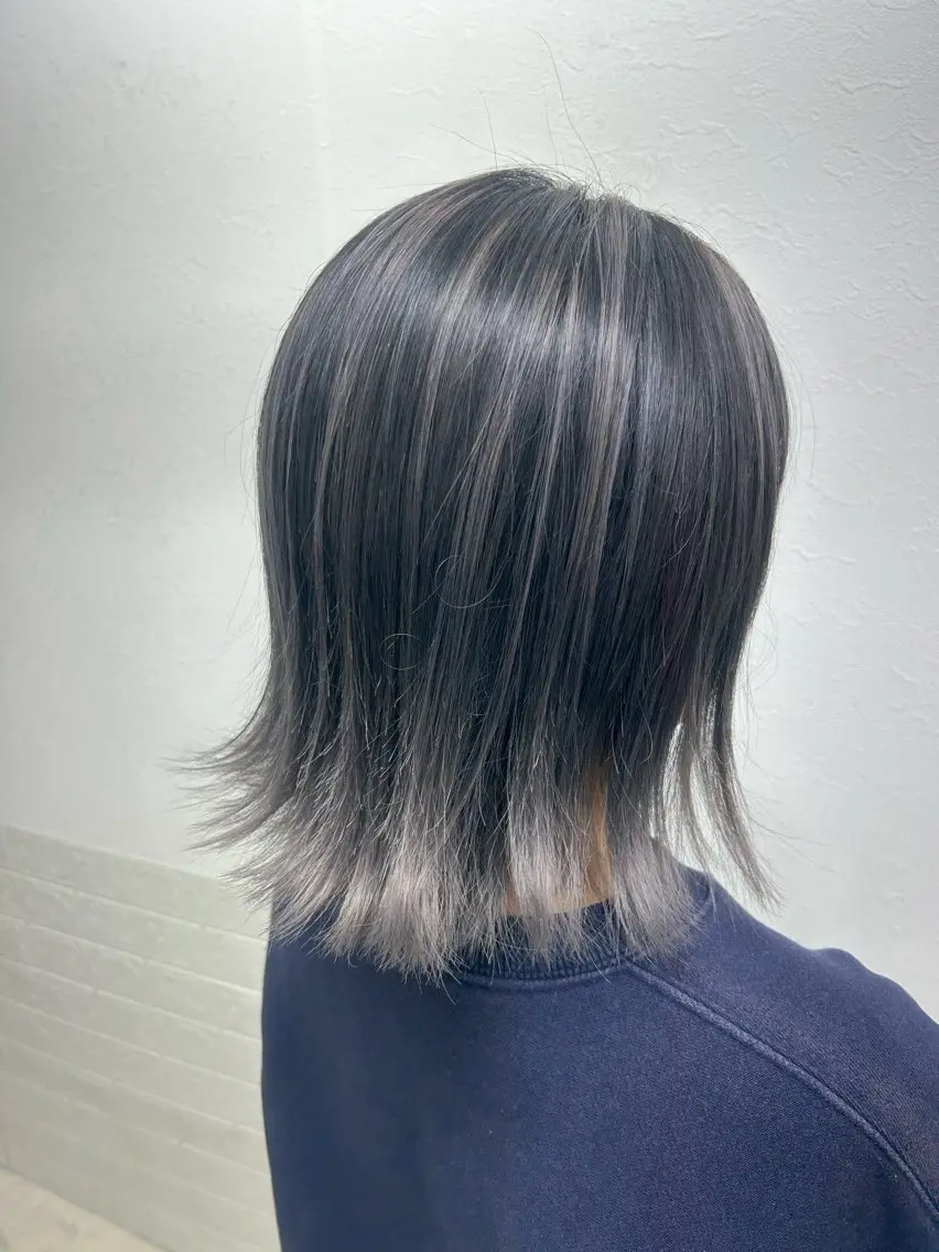 カラー 最高級エクステ /羽エクステ白石宇由のヘアスタイル