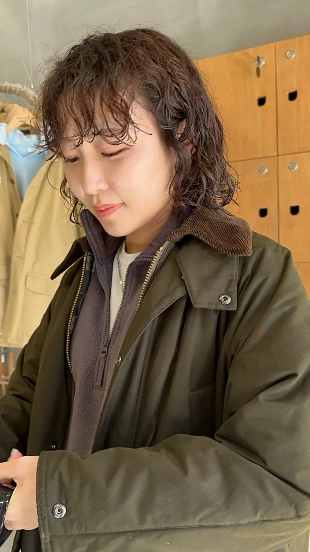 ミディアム カット パーマ ✂︎ボブ・ショート カット✂︎TAKEのヘアスタイル