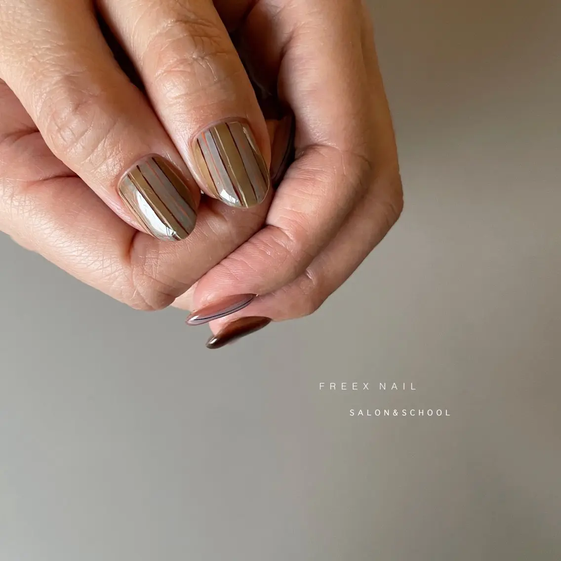 ネイル ハンドネイル ハンドケア freex nail /ニュアンス/個性派のネイルデザイン