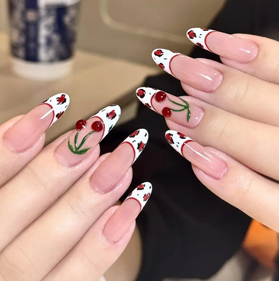 ネイル ハンドネイル By moonネイル 🌷ワンホン/韓国風のネイルデザイン