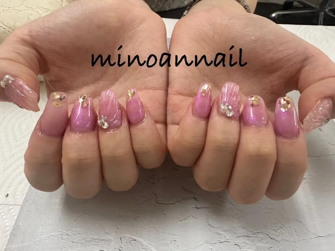 ネイル ❤minoannai メトロポリタン前店のネイルデザイン