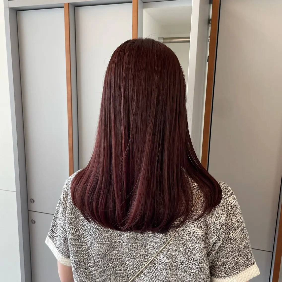 ロング カラー ベージュカラー ブリーチ ブラウンカラー カシス 透明感カラー 髪質改善カラー/ボブ 🌻Mutsumiのヘアスタイル
