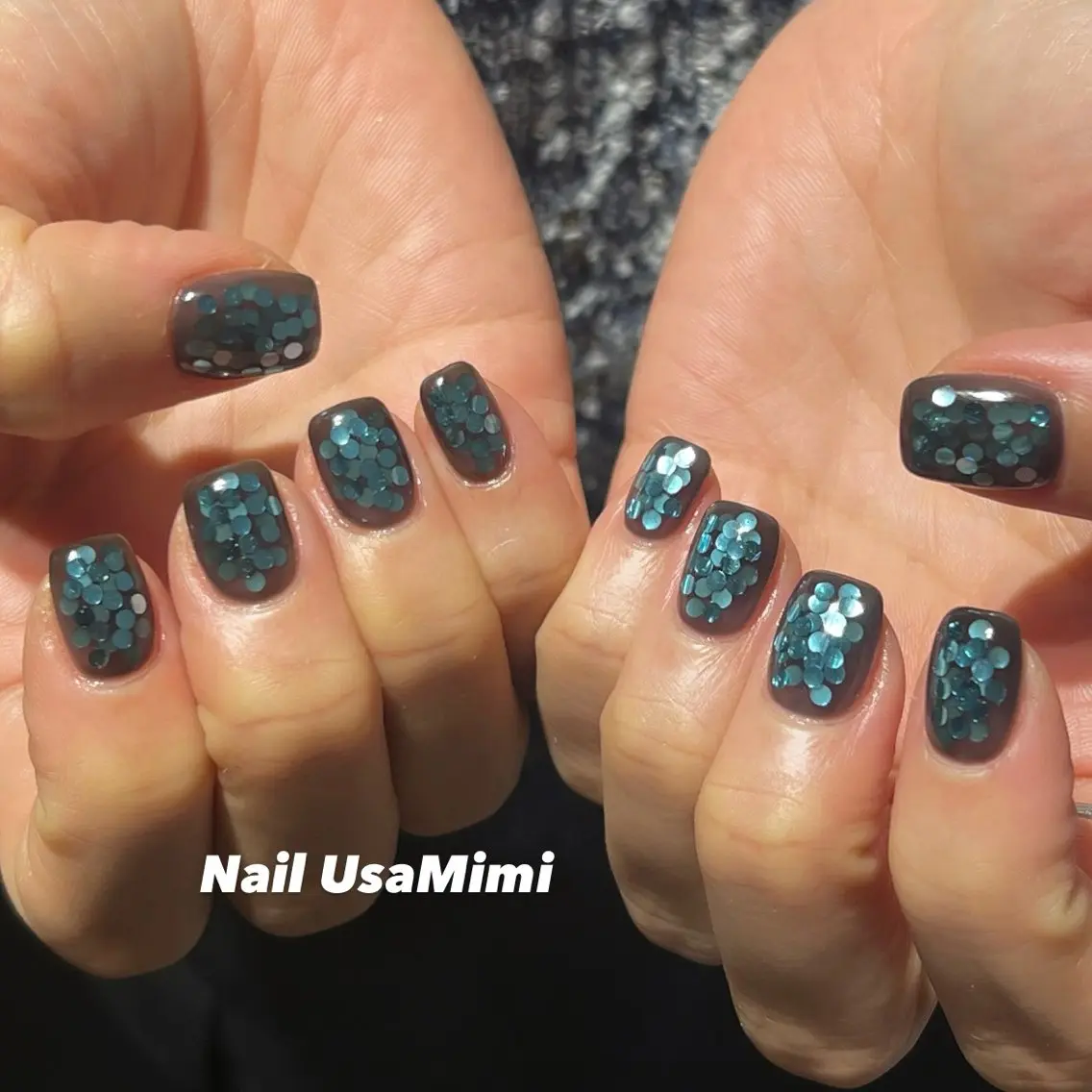 ネイル アートネイル ジェルネイル パラジェル ピンク ハンドネイル 本町ネイルNail UsaMimiのネイルデザイン