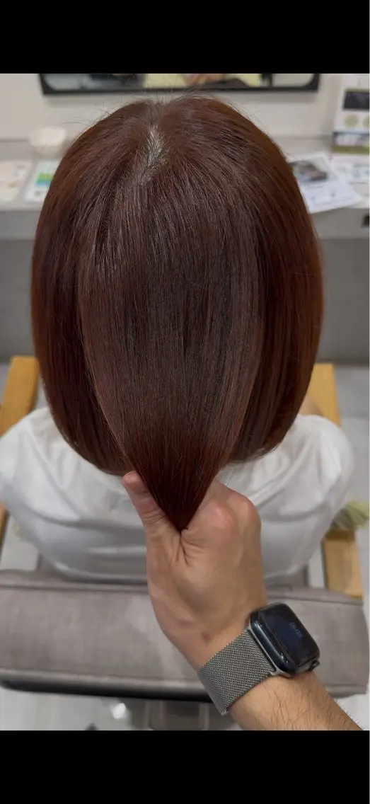 ショート カラー 阿部 文人のヘアスタイル