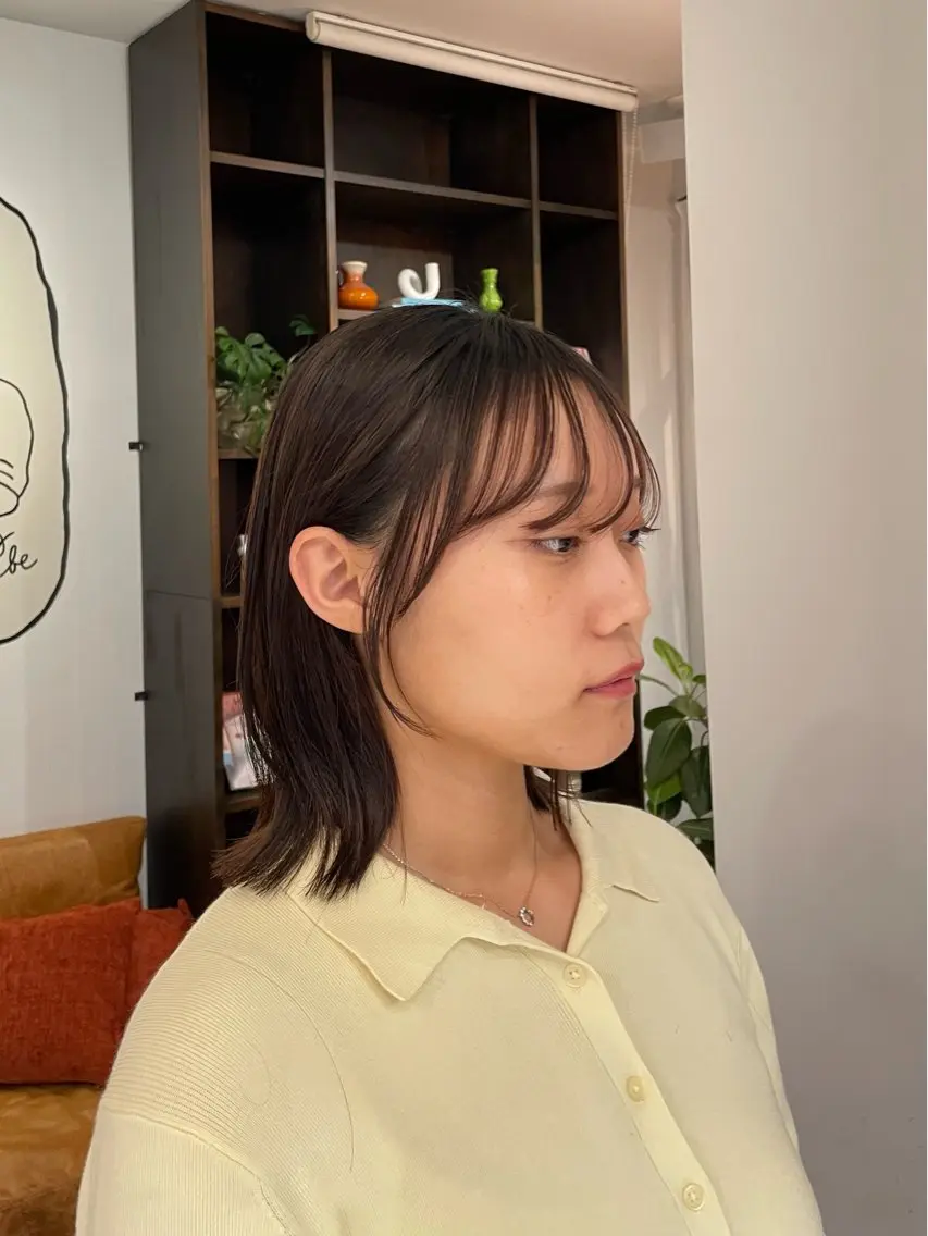 ショート ボブ 西野 優夏のヘアスタイル