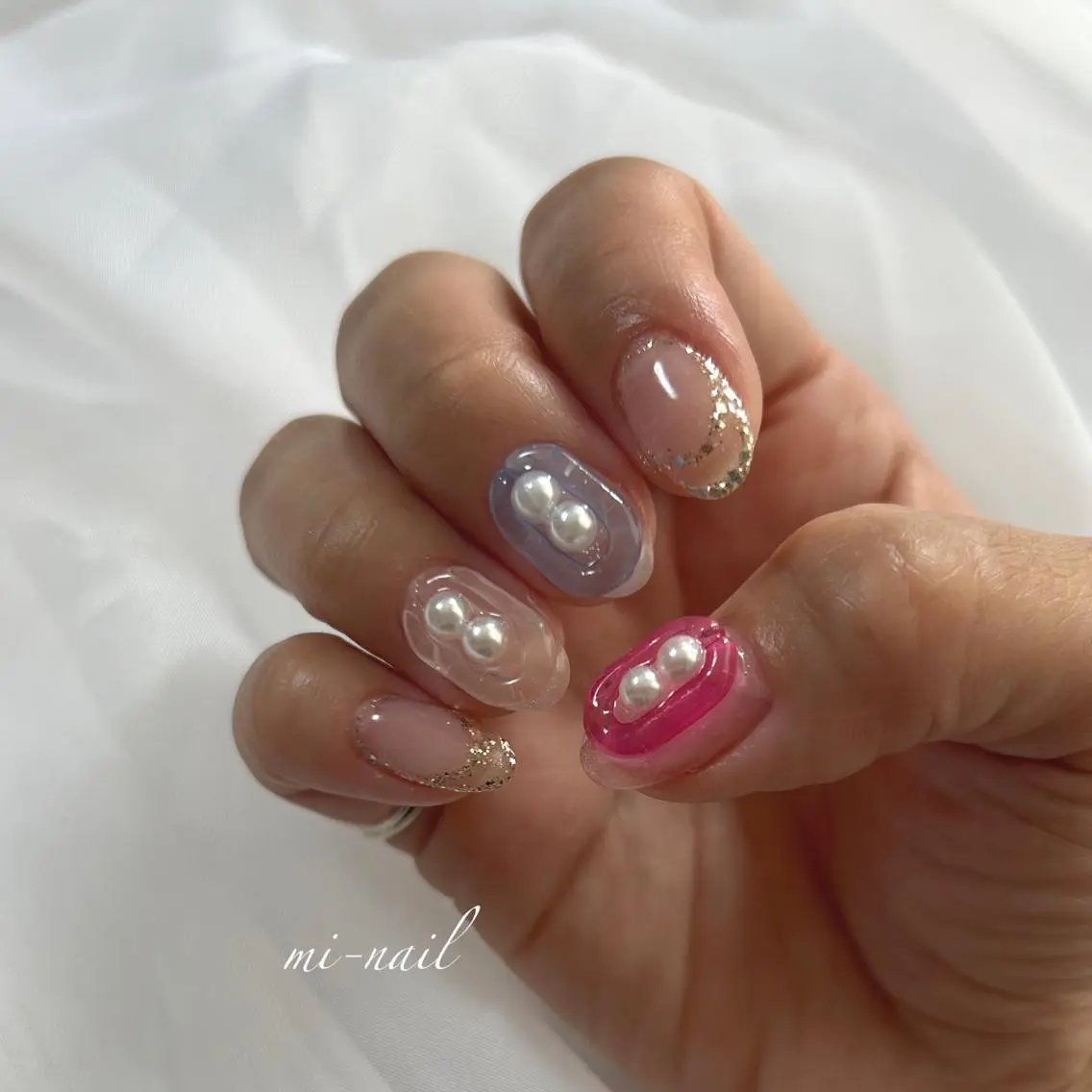ネイル ハンドネイル ..mi-nail ..のネイルデザイン