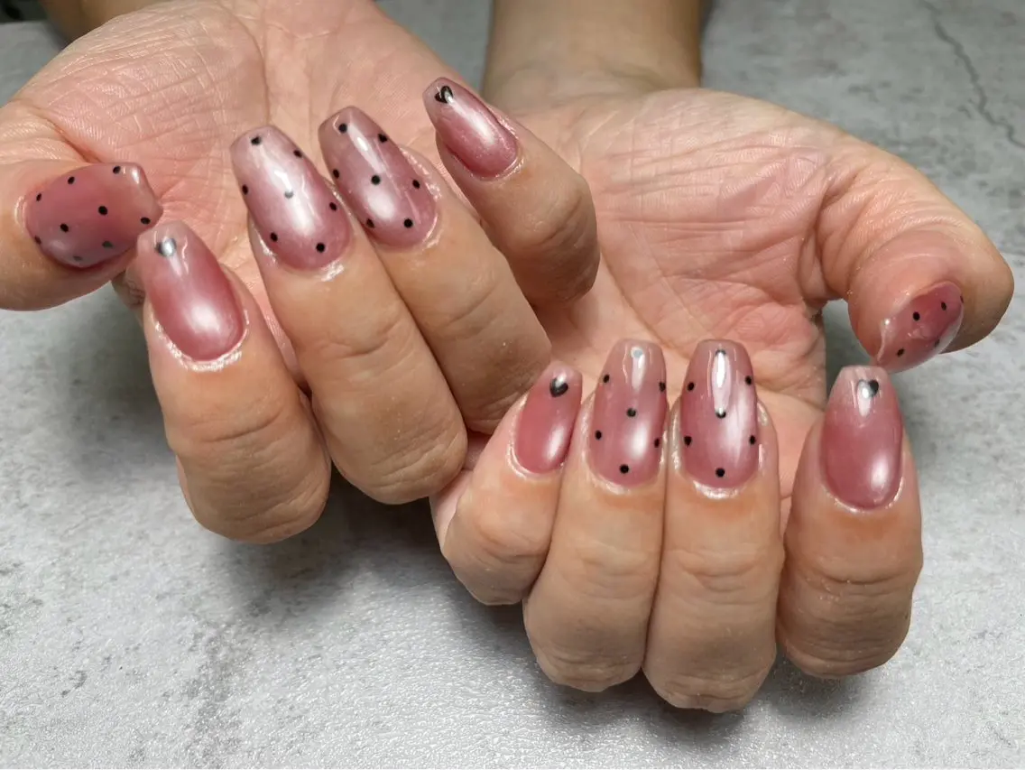 ネイル ドット マグネットネイル k+1💅🏻 miyukiのネイルデザイン