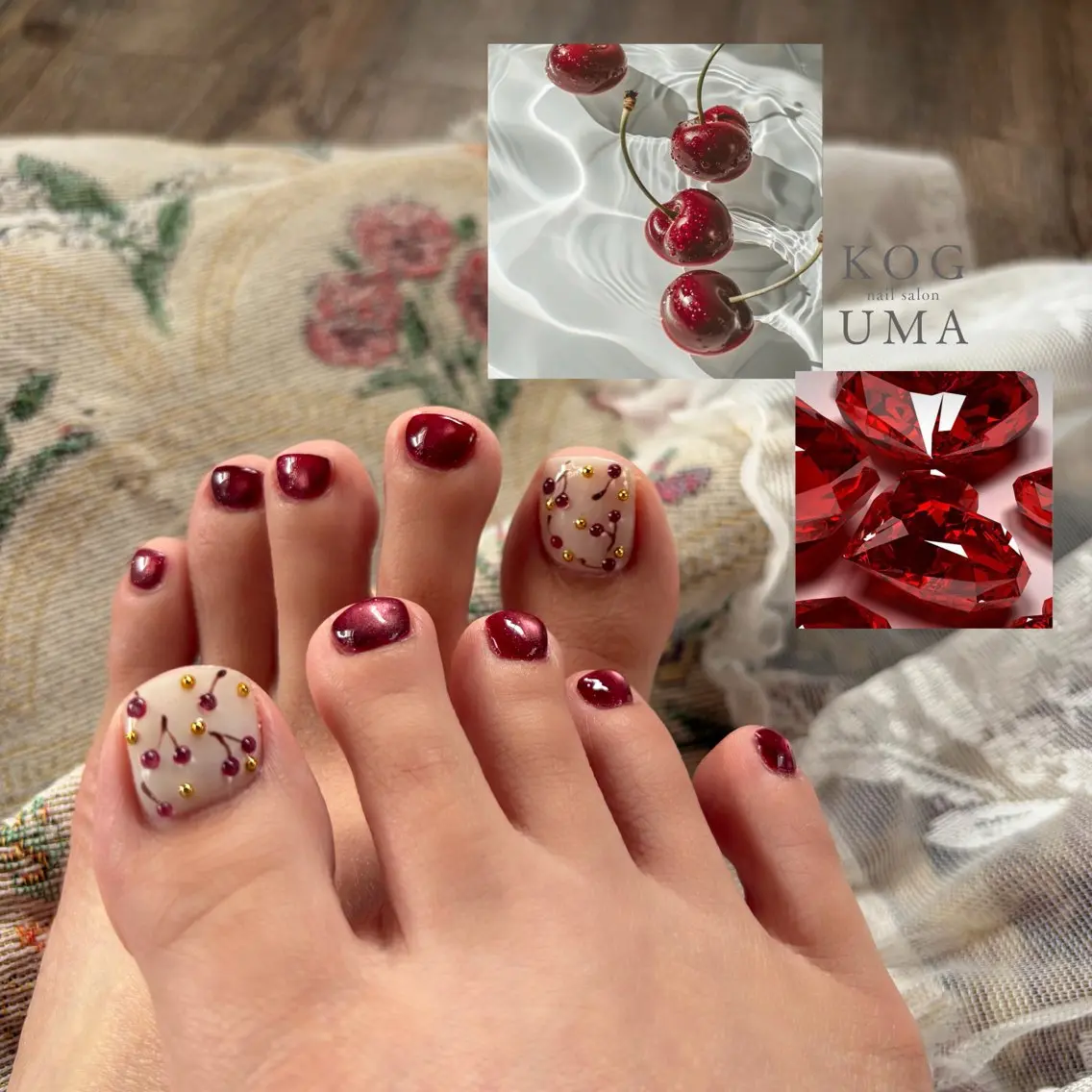 ネイル フットネイル nail こぐま /Erikaのネイルデザイン