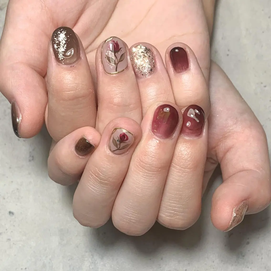 ネイル ハンドネイル FIORITURA aiのネイルデザイン