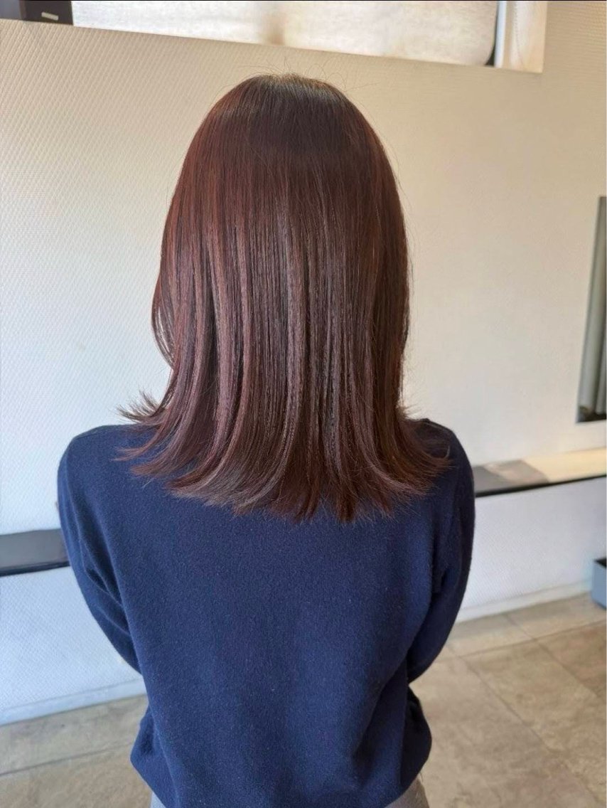 ミディアム カラー Venus倉敷店 大源のヘアスタイル