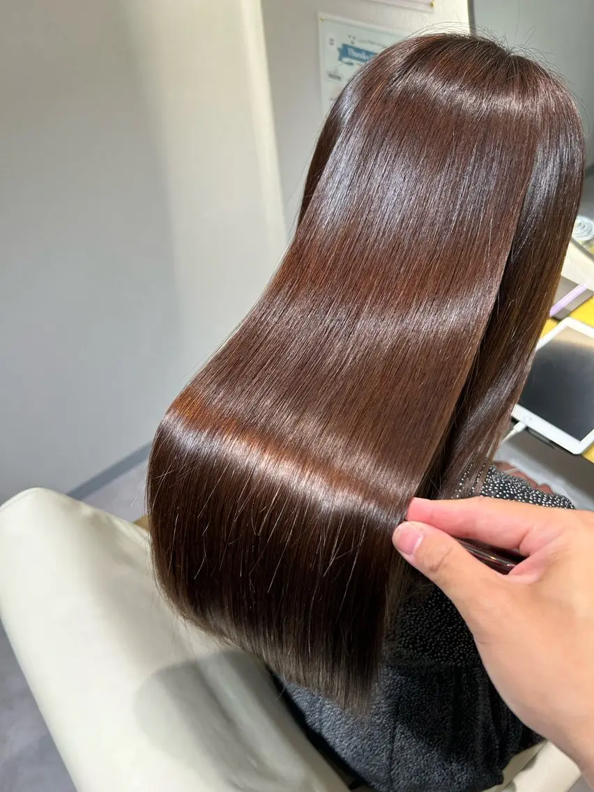 カラー ヘアカラー 山口 鈴のヘアスタイル