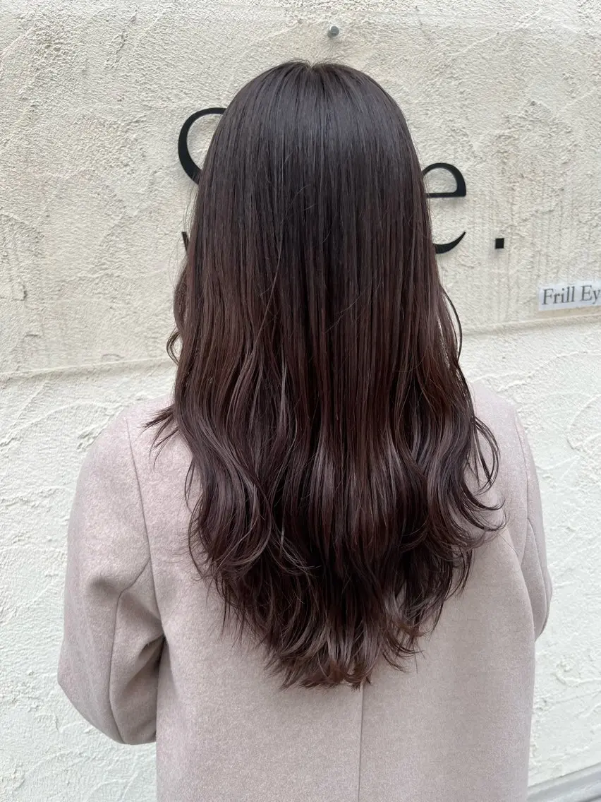 セミロング カラー ケアカラー 透明感カラー 外国人風カラー ヘアカラー 髪質改善/ カラー石川翔大のヘアスタイル