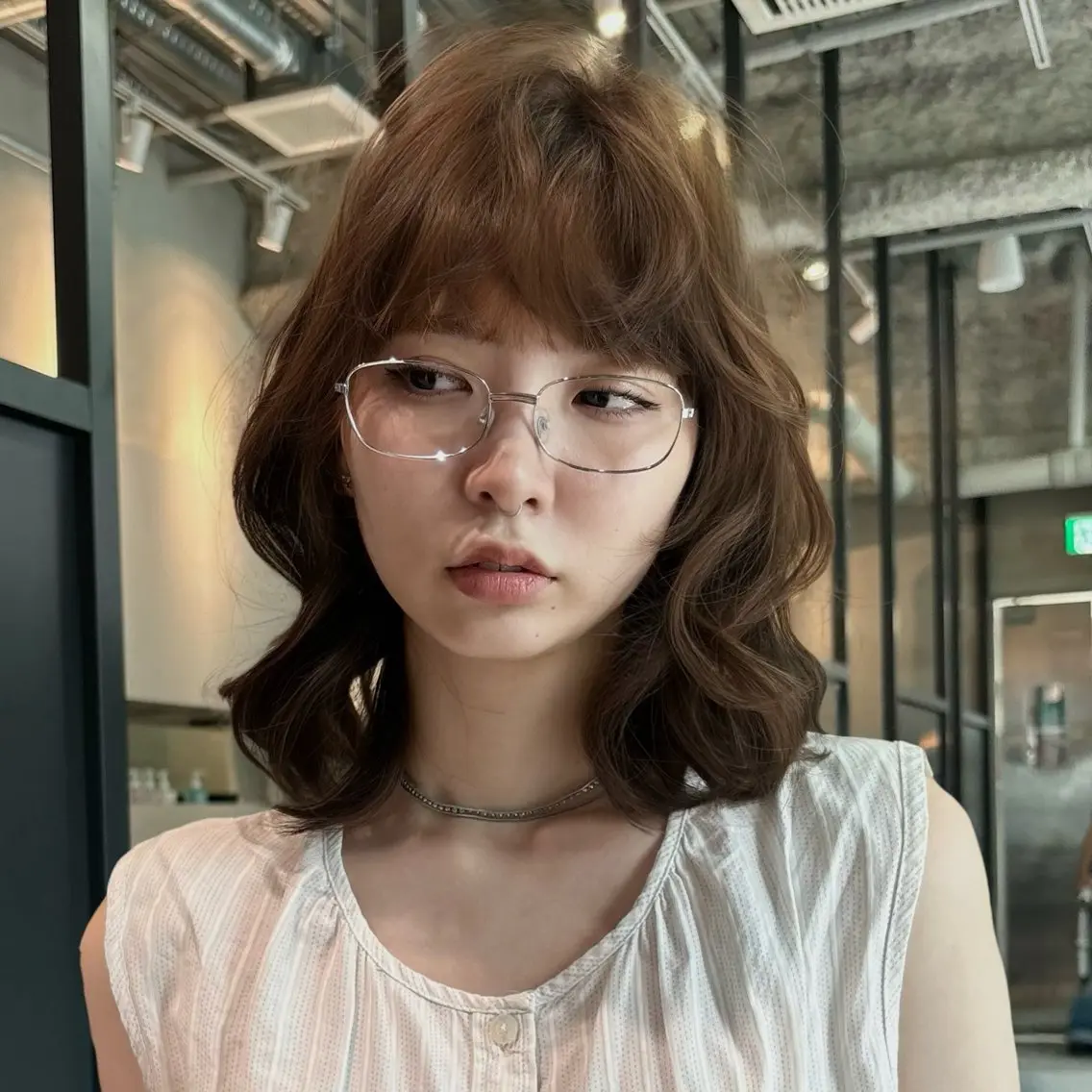ショート カット パーマ トリートメント キイチロウ/銀座/ボ ブ/似合わせカットのヘアスタイル