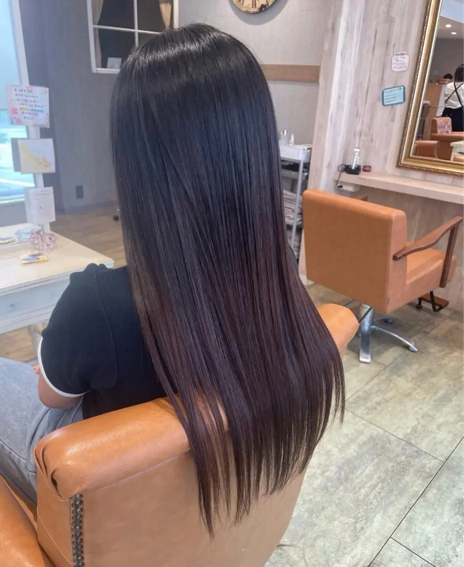 ロング カラーモデル募集中✨ MIKUのヘアスタイル