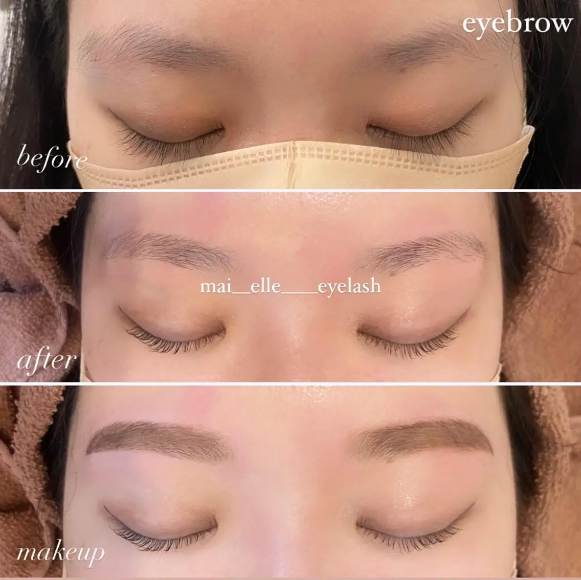 アイブロウ ふわ眉✴︎うぶ眉 🌸maiの眉毛・アイブロウイメージ