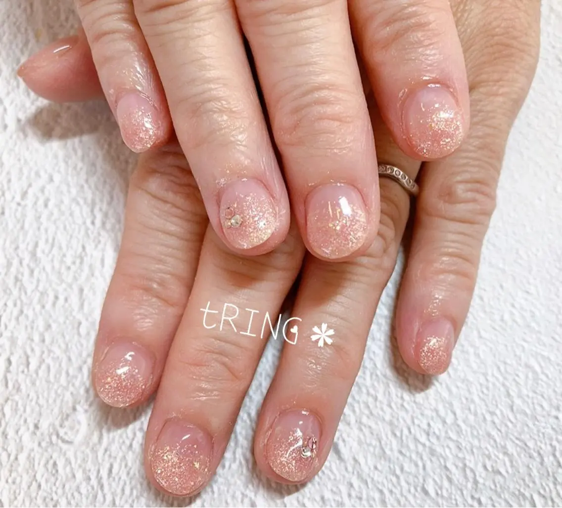 ネイル ハンドネイル tRING* しいの木台のネイルデザイン