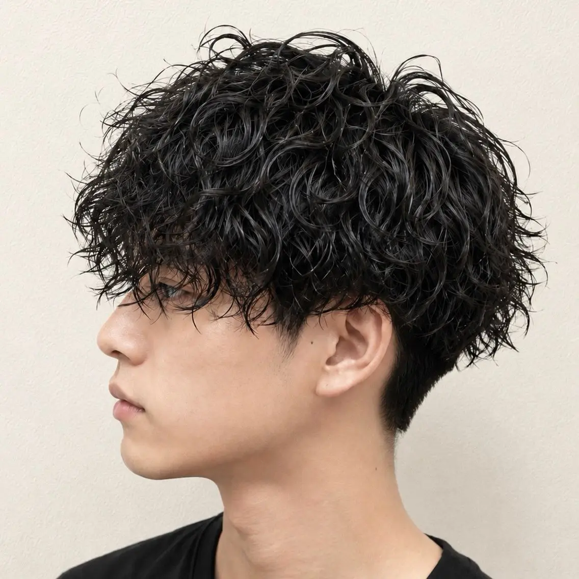 メンズ ツイストスパイラルパーマの写真