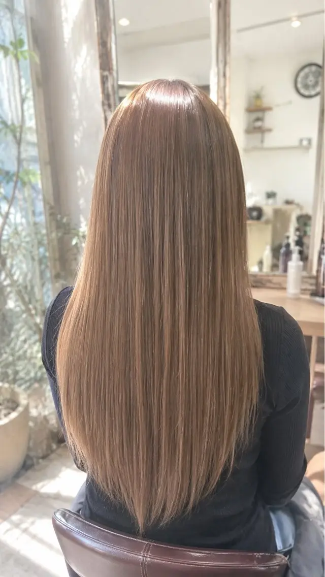 ロング カラー イズ ミのヘアスタイル