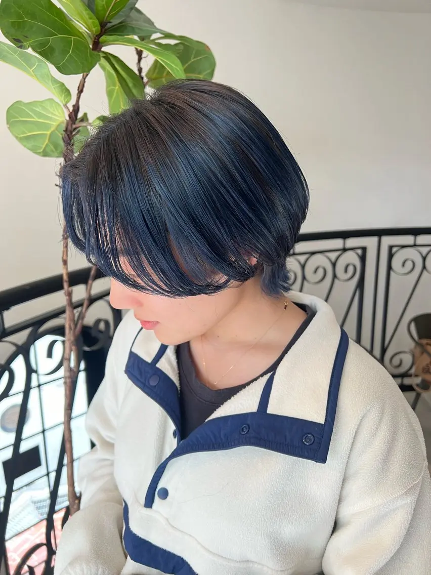 ショート ヘアカラー トリートメント 🫧FERIA ﾌﾙｲﾁ ﾕｳｷ🫧のヘアスタイル