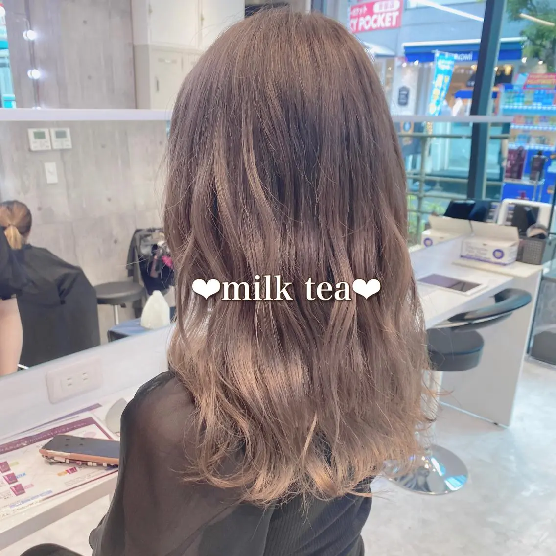 セミロング カラー ヘアアレンジ メンズ キッズ ヘアセット お悩み解決美容師 💐AMIのヘアスタイル
