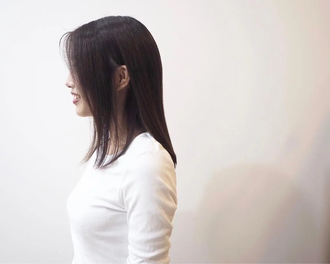 ミディアム 中江 規久のヘアスタイル