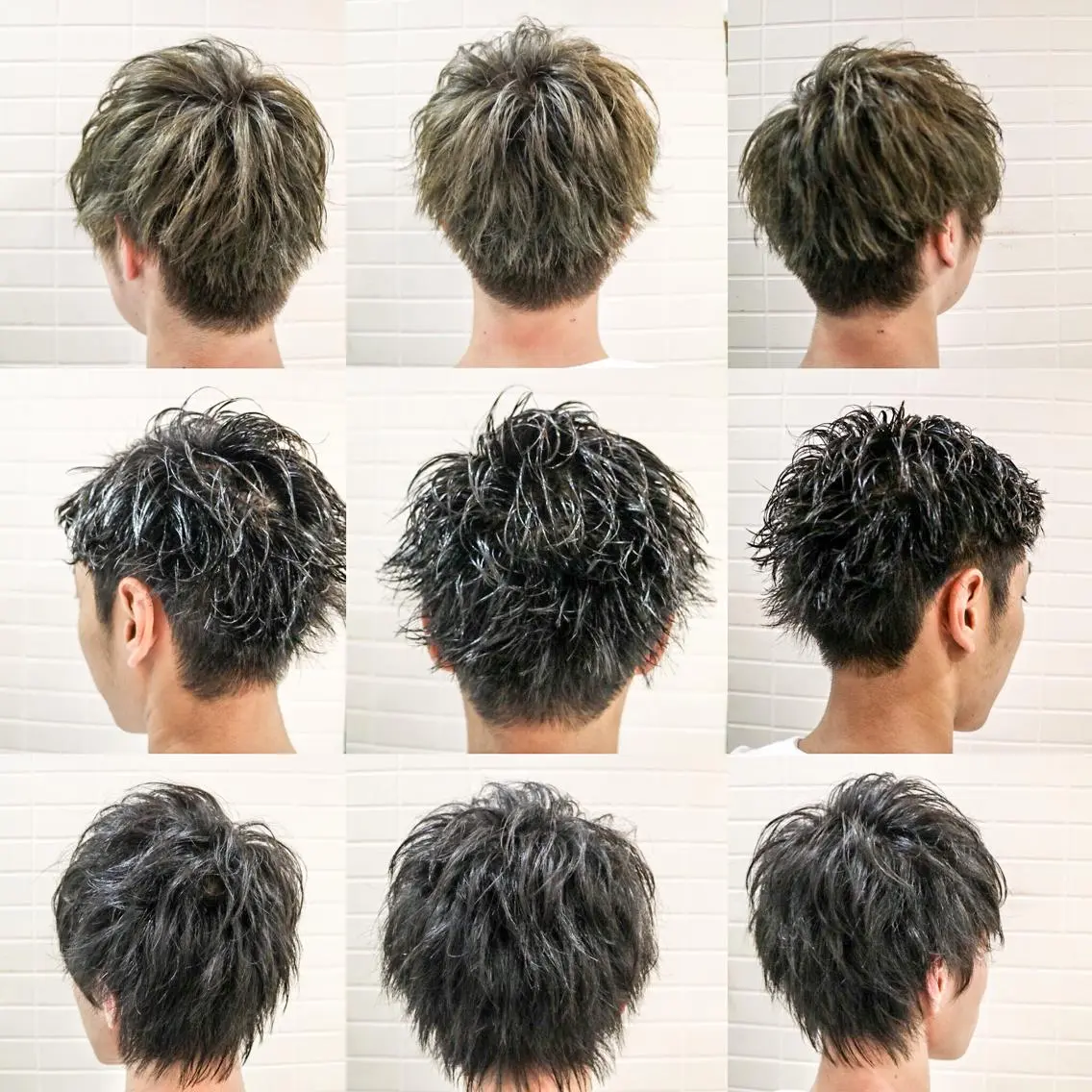 ショート カラー パーマ メンズ 看板犬がお出迎え◎ 初めてでも安心◎のヘアスタイル