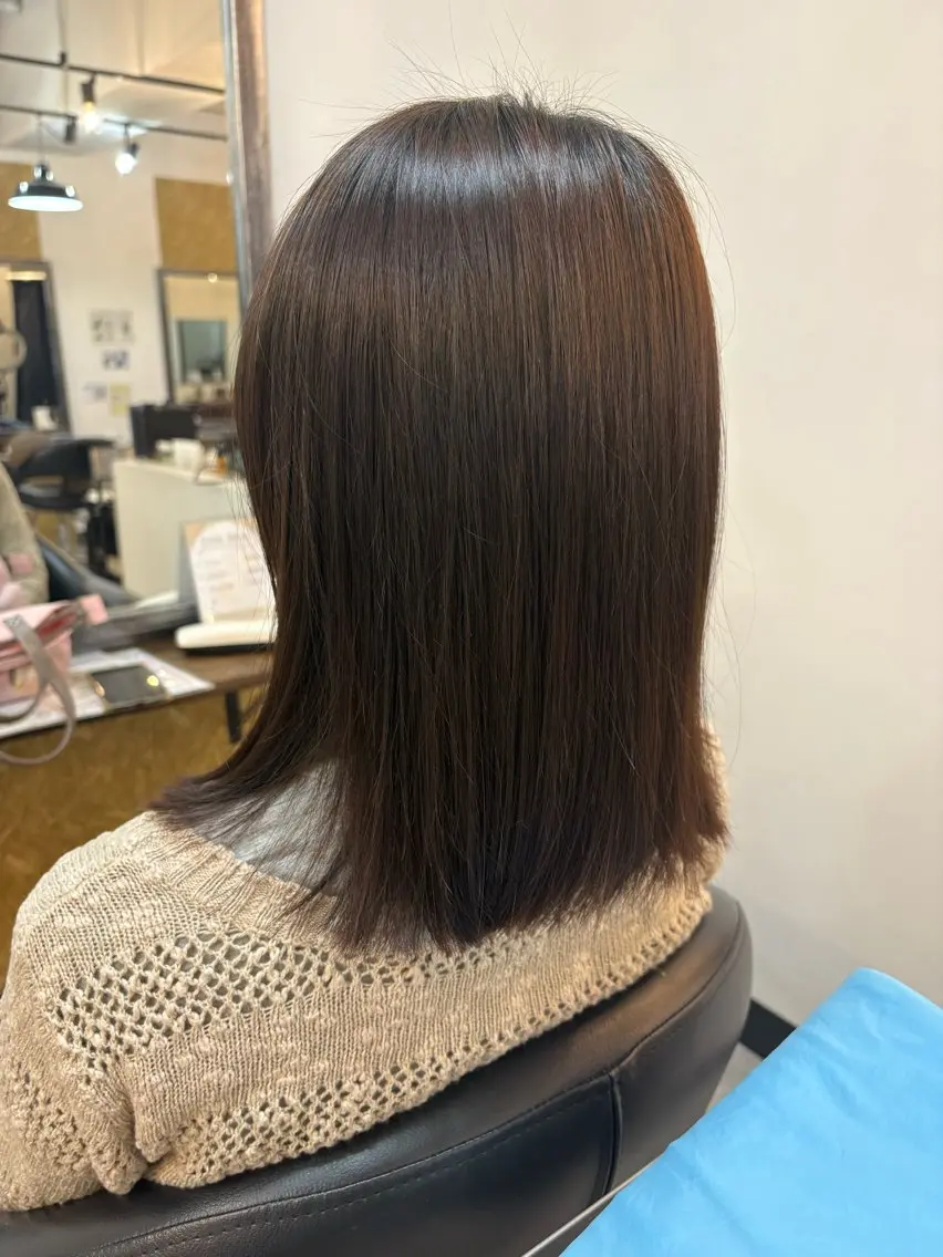 ミディアム 齋藤 優太朗のヘアスタイル