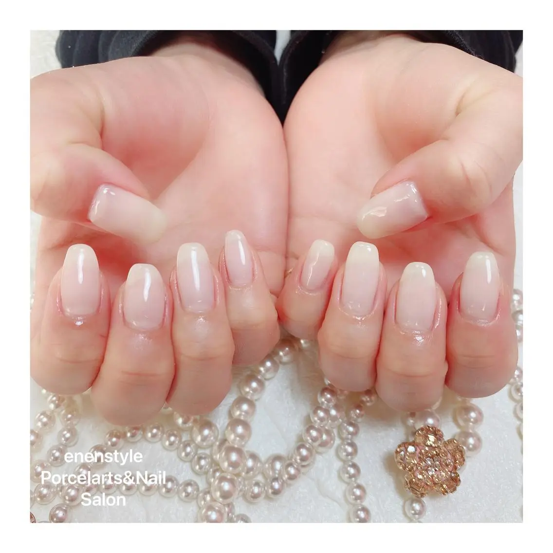 セミロング ネイル 🐾enen style 🐾のネイルデザイン