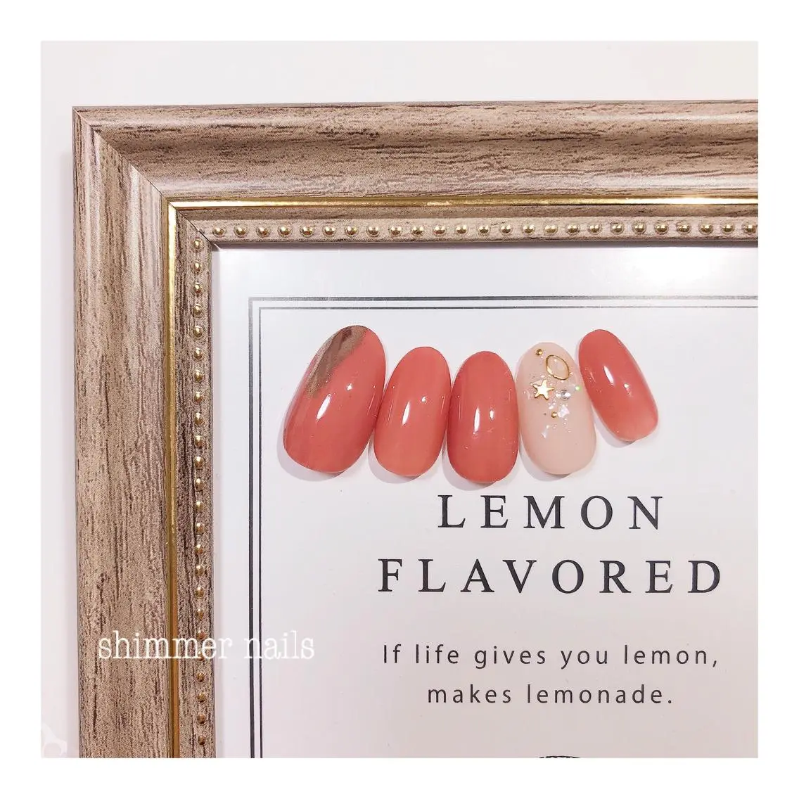 ネイル ミラーネイル ハンドネイル shimmer nailsのネイルデザイン