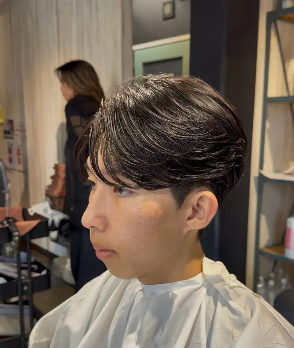 メンズ カット 縮毛矯正 Kearny 上野 まいかのヘアスタイル