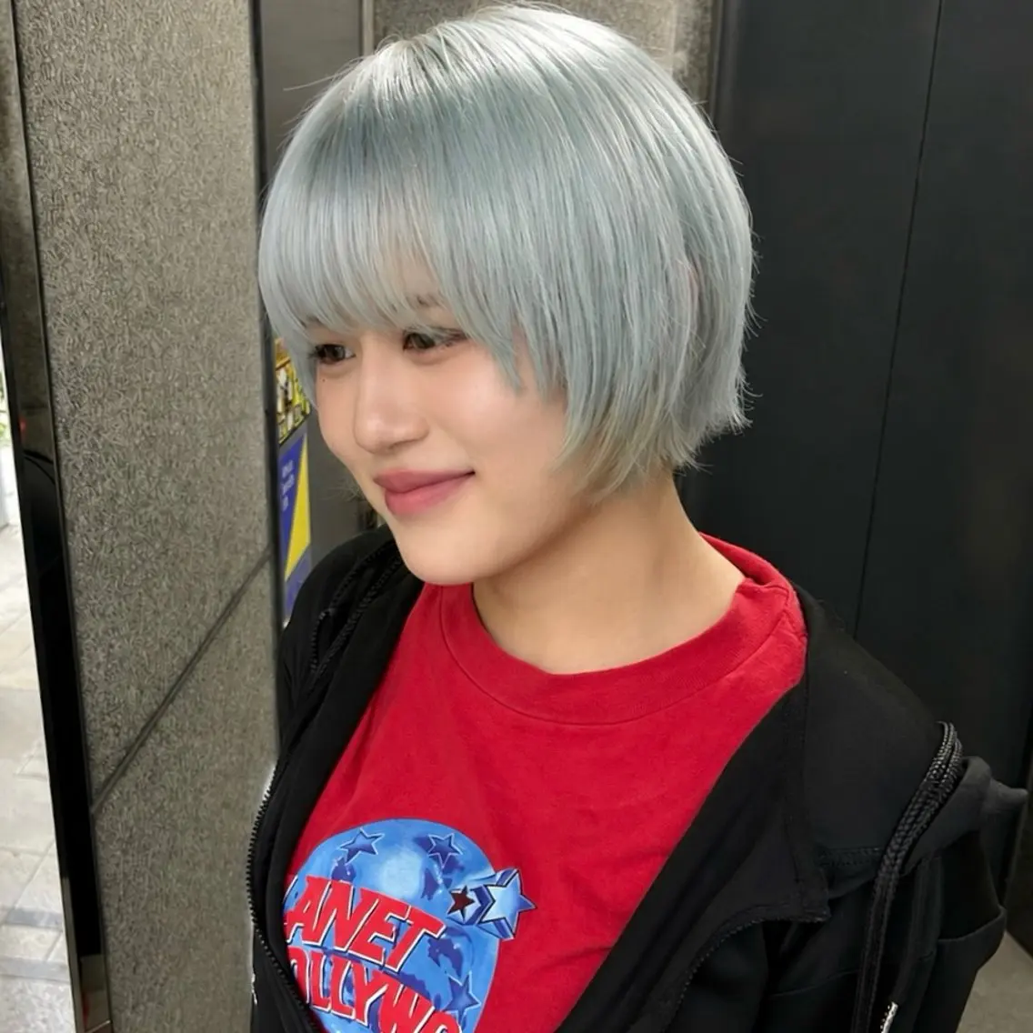ショート カラー ヘアカラー トリートメント 横浜カラー/ブリーチ SAKI💫のヘアスタイル