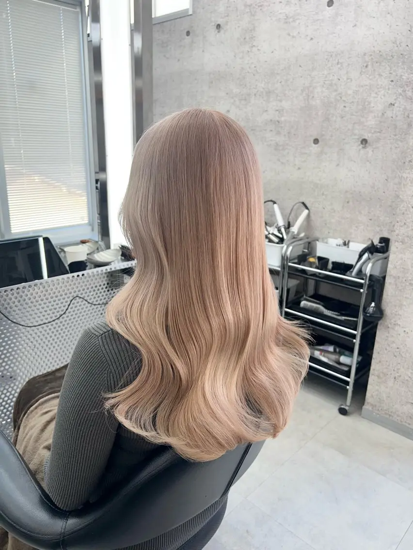 ロング カラー カット ヘアカラー みつゆ 表参道/原宿のヘアスタイル
