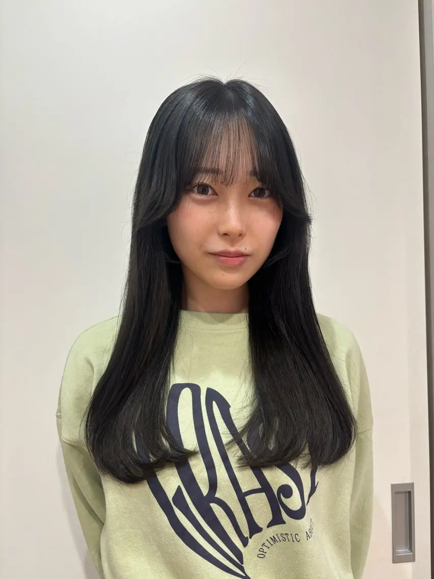 🎀ミニモ学割🎀【前髪カット】➕【カラー】➕【髪質改善トリートメント】の写真