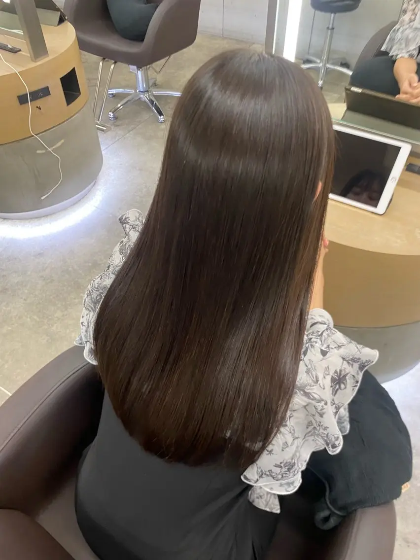 カット+イルミナカラー+アメイジア3stepトリートメントの写真
