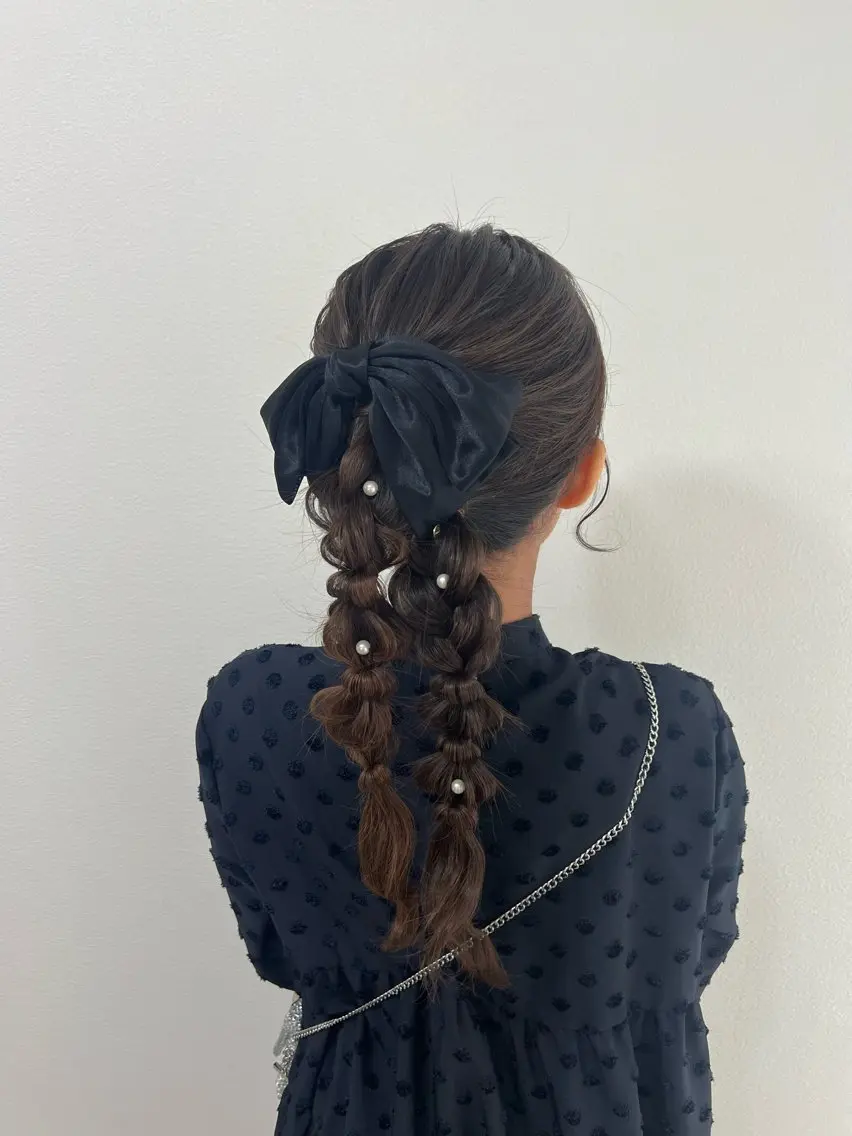 ロング ヘアアレンジ 大羅 海比のヘアスタイル