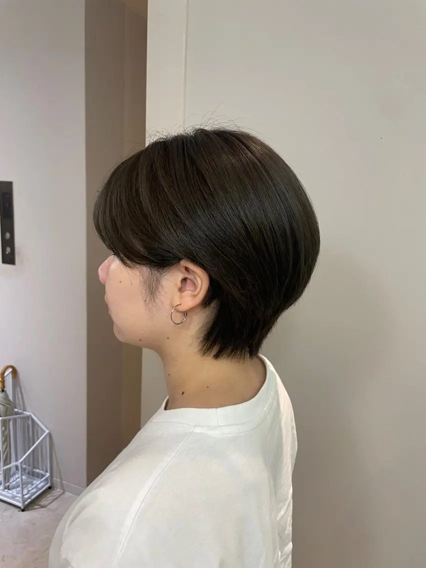 ショート カラー ハンサムショート ショートヘア HARUKA韓国ヘア /Luana梅田のヘアスタイル