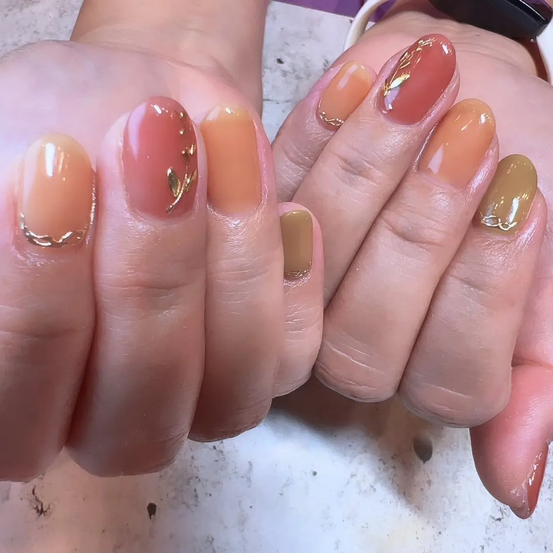ネイル ハンドネイル センター南 eclatのネイルデザイン